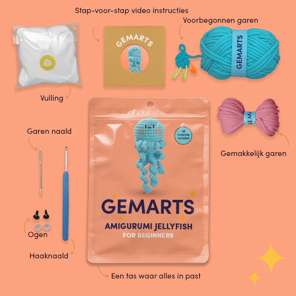 Amigurumi Qualle - Gemarts