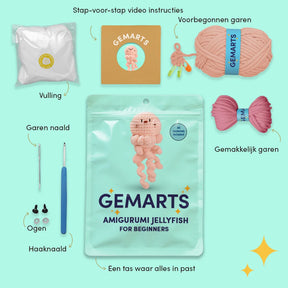 Amigurumi Qualle - Gemarts
