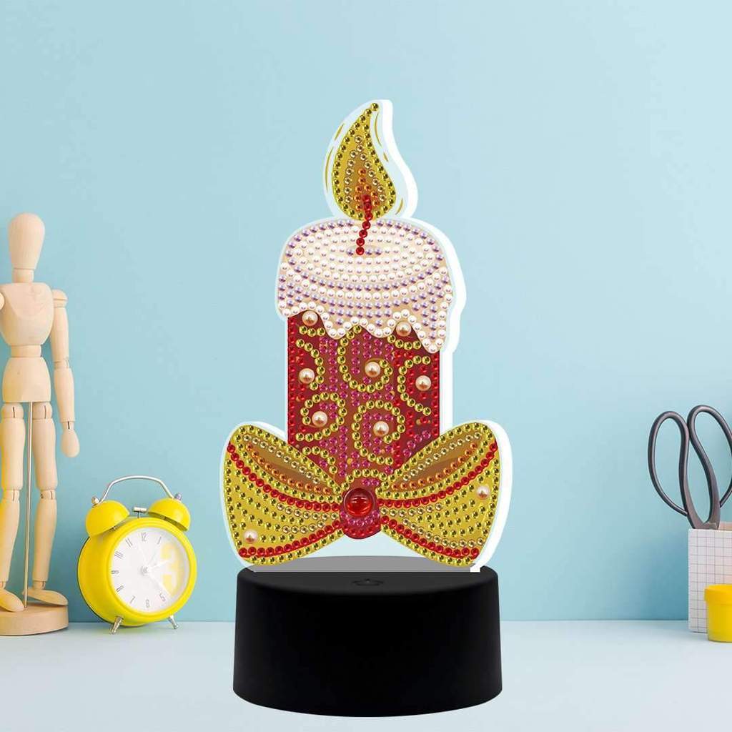 Diamond Painting Lamp Kaars – productweergave