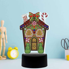 Diamond Painting Lamp Snoephuisje – productweergave