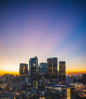 Diamantmalerei Gebäude von Los Angeles