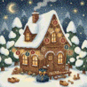 Mini-Diamantmalerei – Kirschen schwimmen