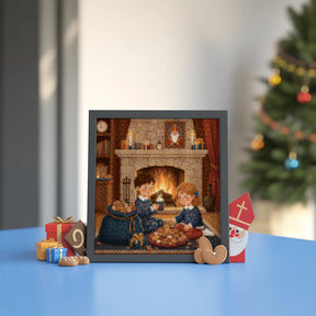 Mini-Diamantmalerei – Kirschen schwimmen