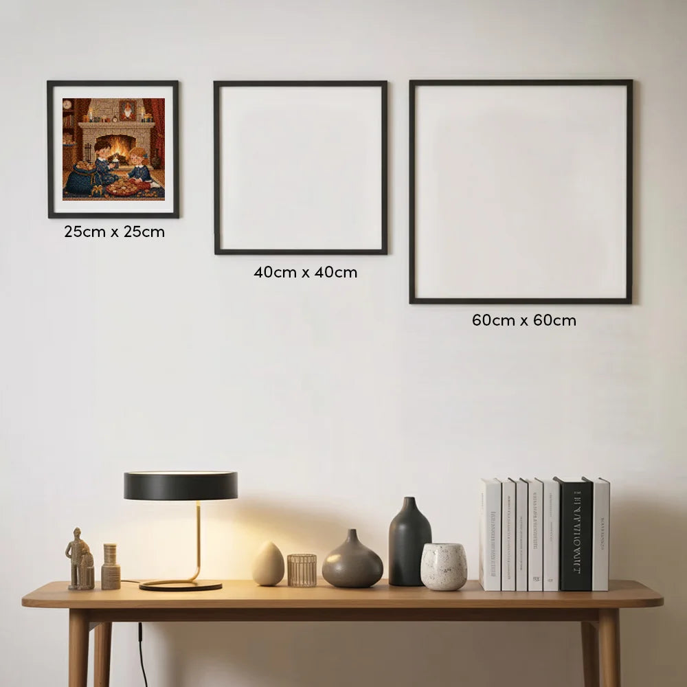 Mini-Diamantmalerei – Kirschen schwimmen