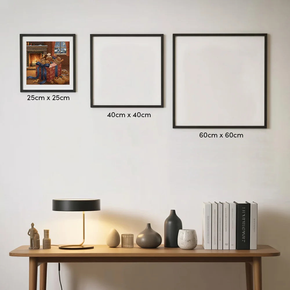 Mini-Diamantmalerei – Kirschen schwimmen