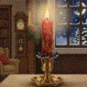 Mini-Diamantmalerei – Kirschen schwimmen