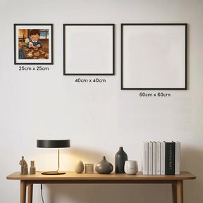 Mini-Diamantmalerei – Kirschen schwimmen