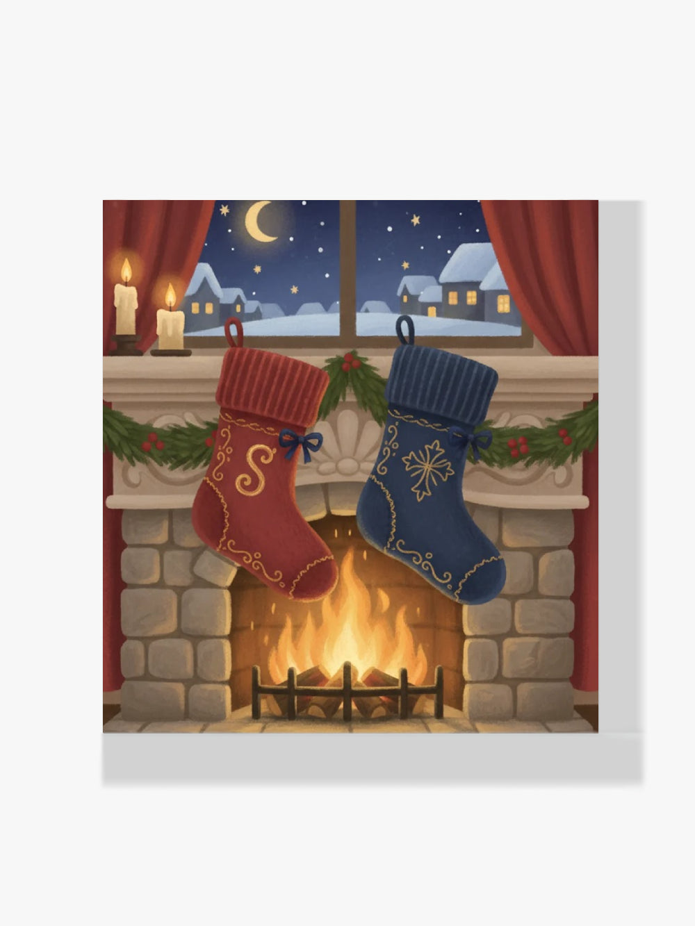 Mini-Diamantmalerei – Kirschen schwimmen