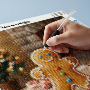 Mini-Diamantmalerei – Kirschen schwimmen