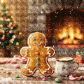 Mini-Diamantmalerei – Kirschen schwimmen