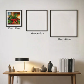 Mini-Diamantmalerei – Kirschen schwimmen