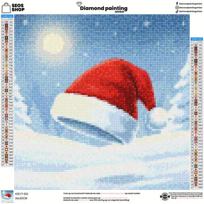 Mini-Diamantmalerei – Kirschen schwimmen