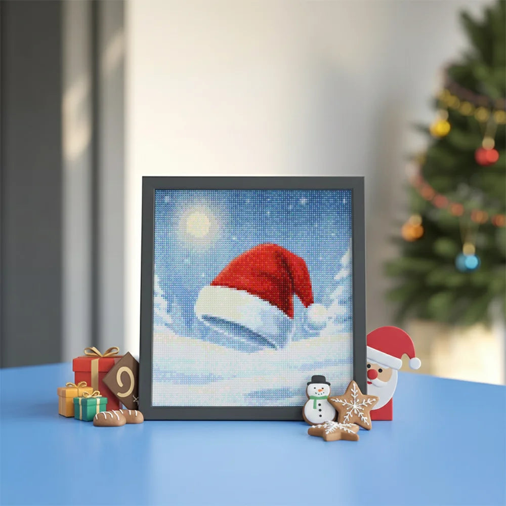 Mini-Diamantmalerei – Kirschen schwimmen