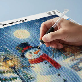 Mini-Diamantmalerei – Kirschen schwimmen