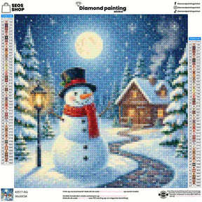 Mini-Diamantmalerei – Kirschen schwimmen