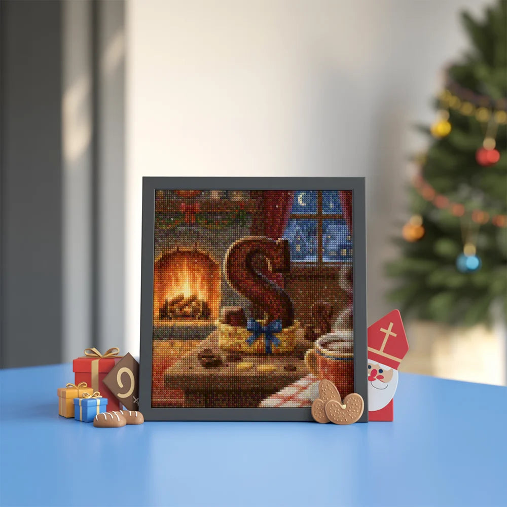 Mini-Diamantmalerei – Kirschen schwimmen