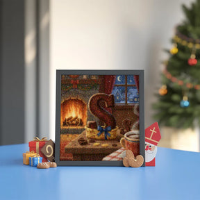 Mini-Diamantmalerei – Kirschen schwimmen