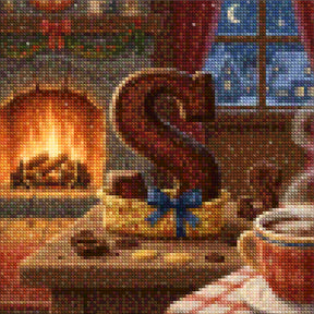 Mini-Diamantmalerei – Kirschen schwimmen