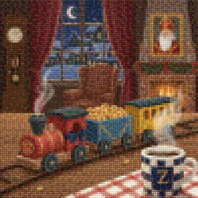 Mini-Diamantmalerei – Kirschen schwimmen