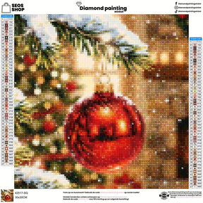 Mini-Diamantmalerei – Kirschen schwimmen