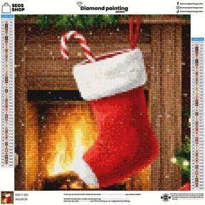 Mini-Diamantmalerei – Kirschen schwimmen