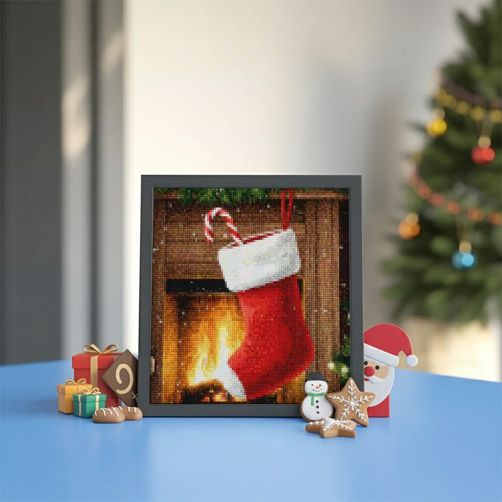 Mini-Diamantmalerei – Kirschen schwimmen