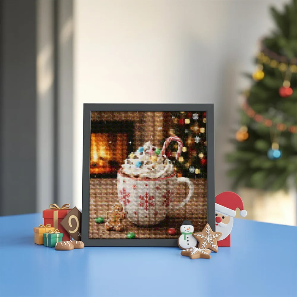 Mini-Diamantmalerei – Kirschen schwimmen