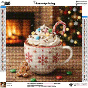 Mini-Diamantmalerei – Kirschen schwimmen