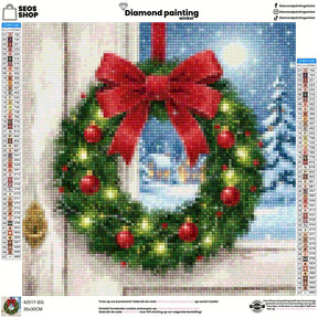 Mini-Diamantmalerei – Kirschen schwimmen