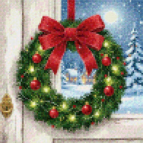 Mini-Diamantmalerei – Kirschen schwimmen