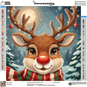 Mini-Diamantmalerei – Kirschen schwimmen