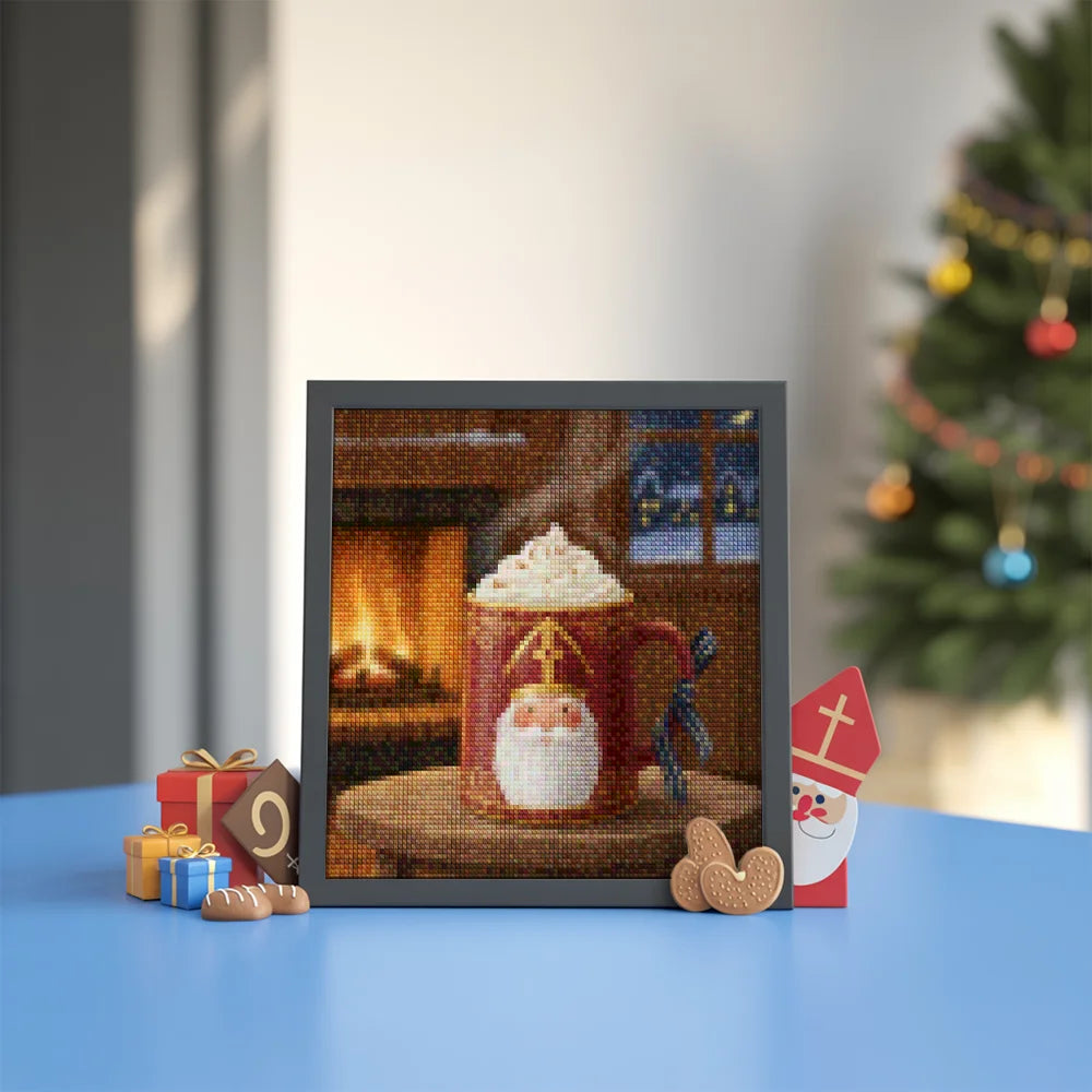 Mini-Diamantmalerei – Kirschen schwimmen