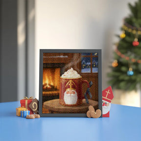 Mini-Diamantmalerei – Kirschen schwimmen