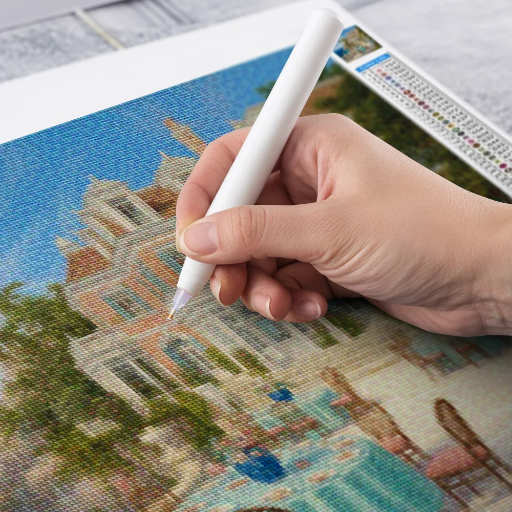 Diamantmalerei - Küstentraumlandschaft