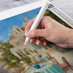 Diamantmalerei - Küstentraumlandschaft