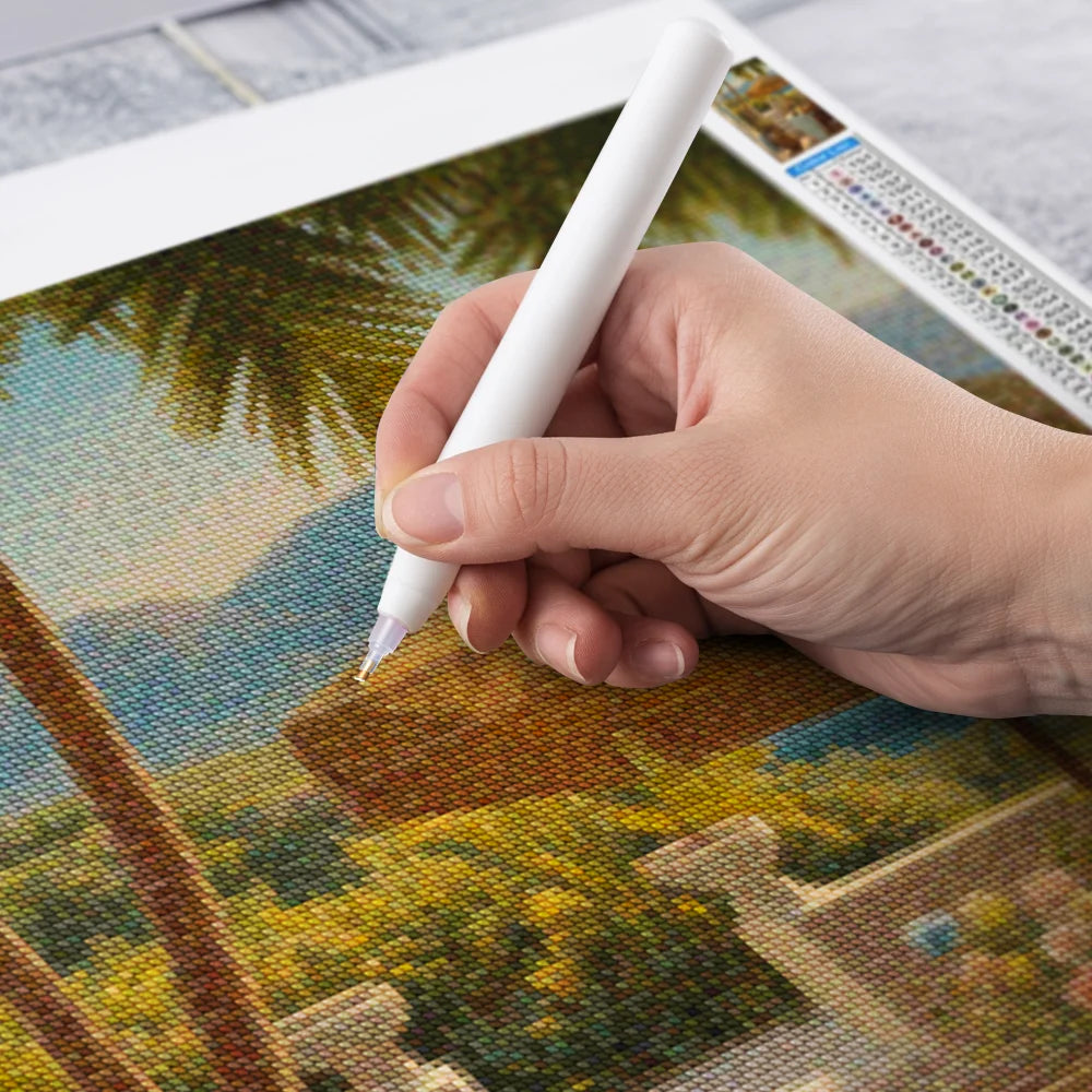 Diamantmalerei – Funkelnder Ballunfall