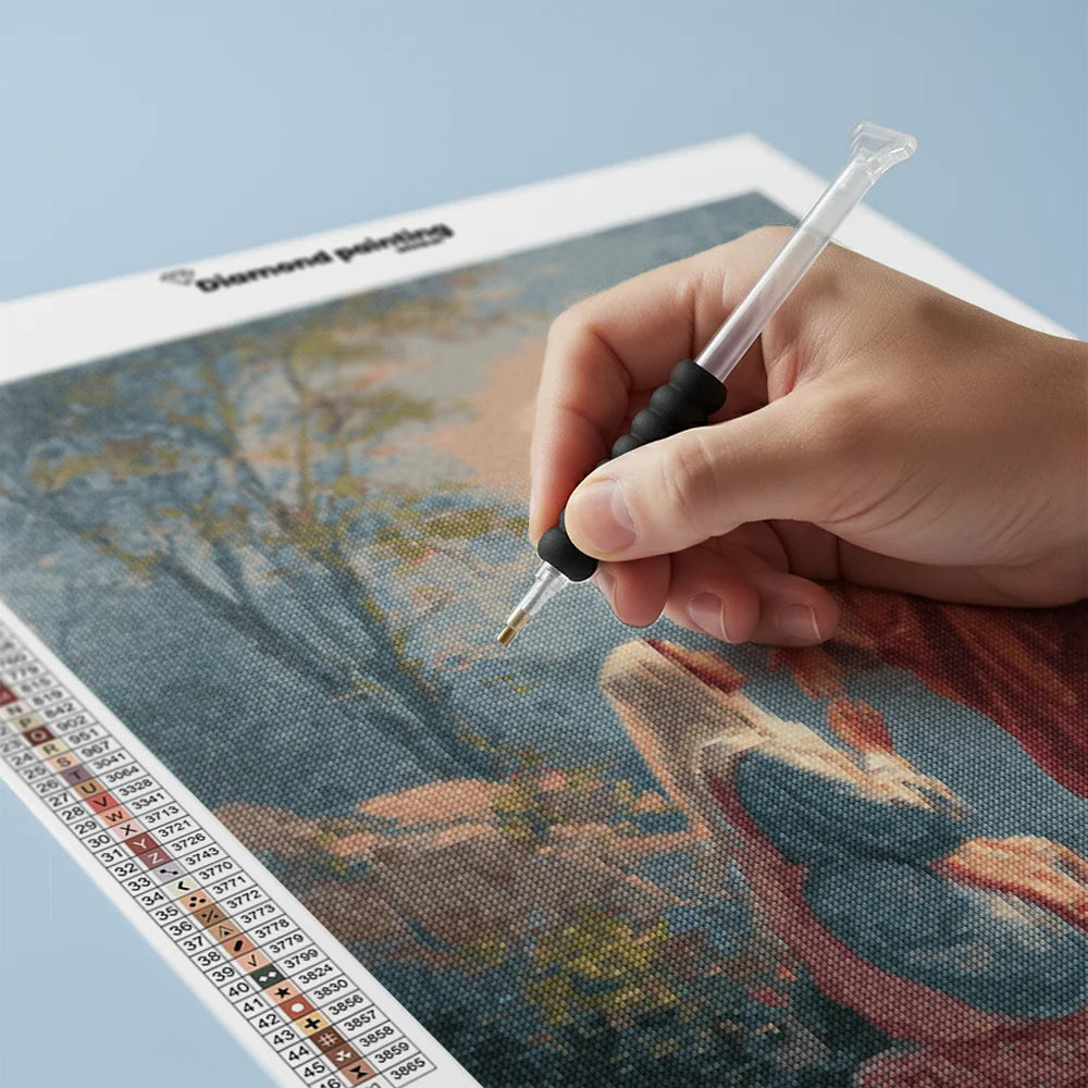 Diamond Painting De Opstanding Tegemoet – productbeeld 6