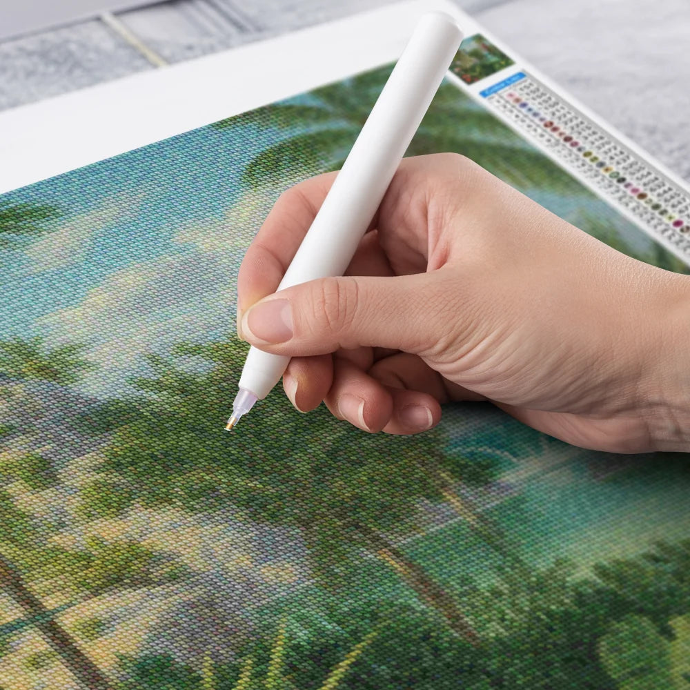 Diamantmalerei – Üppige Tropen