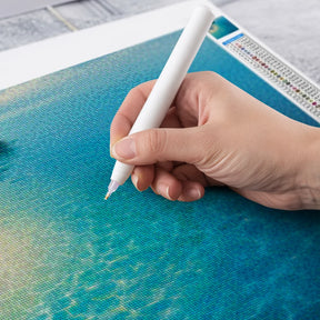 Diamantmalerei - Blaue Lagune