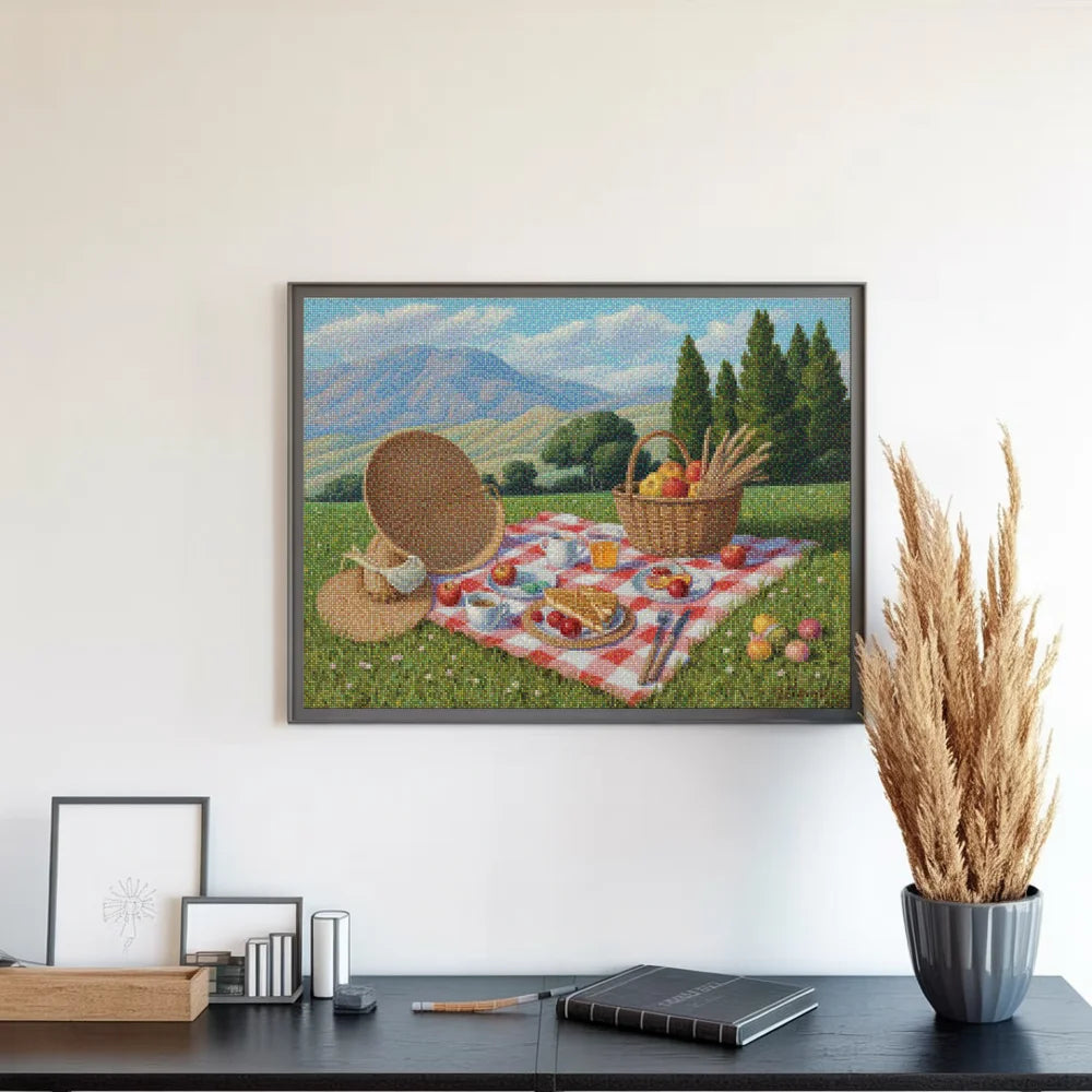 Diamantmalerei - Pastellpicknick