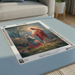 Diamond Painting De Opstanding Tegemoet – productbeeld 5