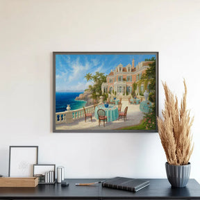 Diamantmalerei - Küstentraumlandschaft