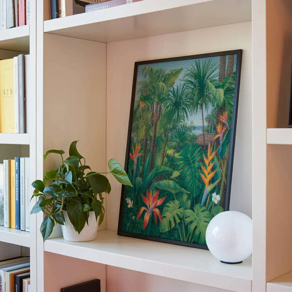 Diamantmalerei – Schattierungen der Tropen