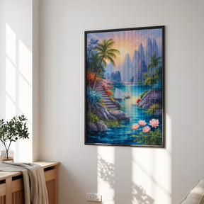 Diamantmalerei – Strahlender Rückzugsort