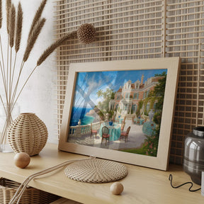 Diamantmalerei - Küstentraumlandschaft