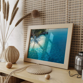 Diamantmalerei - Blaue Lagune