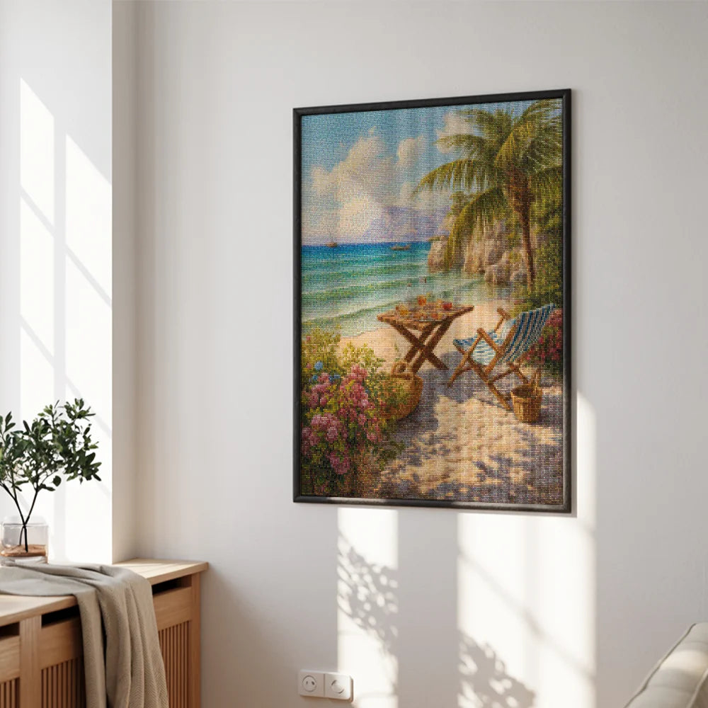 Diamantmalerei - Goldene Siesta