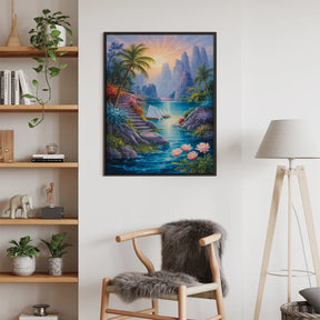 Diamantmalerei – Strahlender Rückzugsort