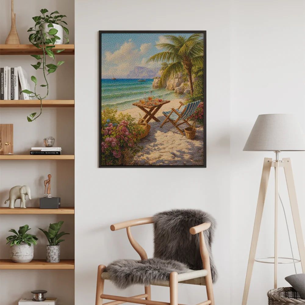 Diamantmalerei - Goldene Siesta