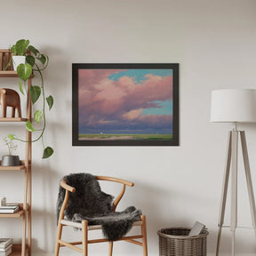 Diamantmalerei - Rosa Himmel